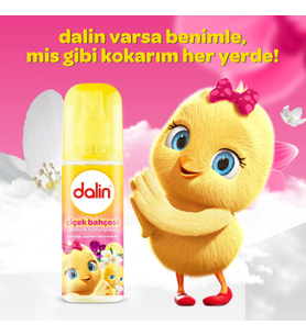 DALİN ÇİÇEK BAHÇESİ BEBEK KOLONYASI 150 ML