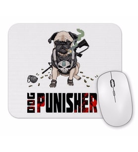 Dog Baby Forest Pug Köpek Mouse Pad.jpg
