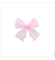 Güpür Dantel 10 Adet Fiyonk, 5,5 cm - Pembe