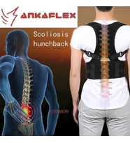 Ankaflex Medikal Kifoz Korsesi Skolyoz Korsesi Dik Duruş Korsesi Ortopedik Dik Durmak İçin Aparat