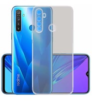 Kvy Realme 6i Kamera Korumalı Süper Silikon Kılıf