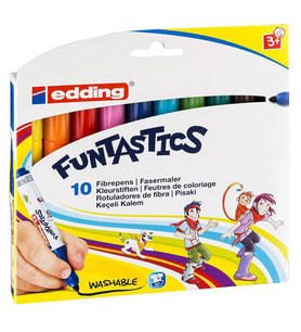 Edding Keçeli Kalem Funtastic E-14 10'lu ED14K1099