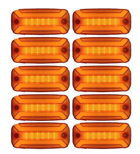 Neon Ledli Yan Dorse Kasa Lambası 12-24 Volt Melek Kanadı Turuncu