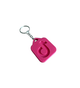 NFC Anahtarlık - Tiktok Anahtarlık Pembe (4 cm)