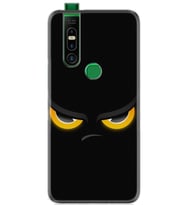 Infinix S5 Pro Kılıf Silikon Desen Black Eyes 1644