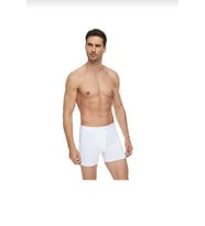 TUTKU ELİT 1251 ERKEK MODAL ELASTAN BOXER 3 ADET (Beyaz)