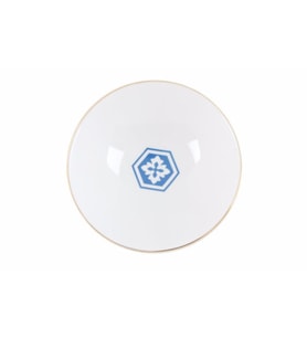 Porland Morocco Desen2 Mavi Çukur Tabak 20 cm 04A+P021326