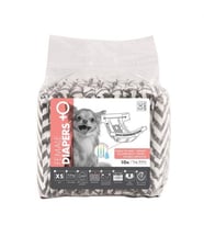 M-PETS DIAPERS DİŞİ KÖPEKLER İÇİN KÜLOT (XS) 10LU