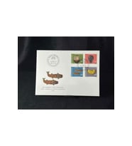 İsviçre İlk Gün Zarfı Schweiz Pro Patria 1973 996/99 Archäolog. Funde als FDC İsviçre İlk Gün Zarf
