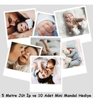 Pola Kart Baskı 9 Adet 7x10, Hediyeli, Full HD Kişiye Özel Fotokart