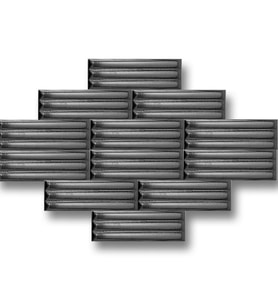 Armada Çini 7x21 Cm Bambu Metalik Çini Seramik