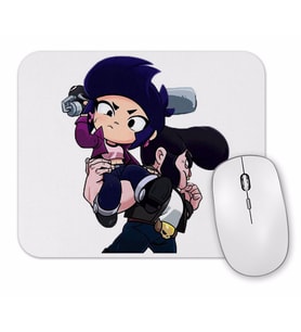 Bibi And Bull Brawl Stars Mouse Pad