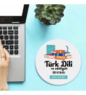 Kişiye Özel Türk Dili ve Edebiyatı Öğretmenlerine Hediye Mousepad