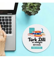 Kişiye Özel Türk Dili ve Edebiyatı Öğretmenlerine Hediye Mousepad