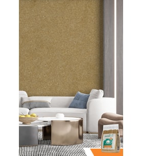 VENTRAWALL Isı Ve Ses Yalıtımlı Sürülen Duvar Kağıdı %100 Pamuk Kahverengi BR02- 1,5 Kg5m²
