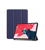 Apple iPad Pro 11 2020 (2.Nesil) Uyumlu Zore Smart Cover Standlı 1-1 Kılıf (Lacivert)