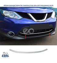 Nissan Qashqai Krom Alt Ön Panjur 2014-2017 P. ÇELİK