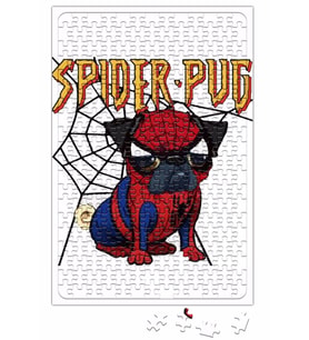 Spider Pug Puzzle 240 Parça Yapboz