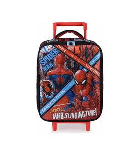 Spiderman Web Slinging Time Çekçekli Anaokul Çantası 41347