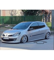 renault clio 3 yan marşpiyel takımı ( DÜZ MODEL ) PLASTİK