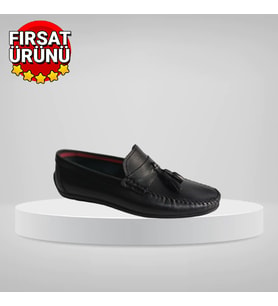 Erkek Deri Rok Babet Ayakkabı
