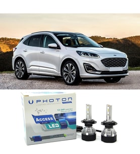Ford Kuga 3 Led Xenon Kısa Far Ampulü H7 Access Yeni Seri Beyaz 2020+
