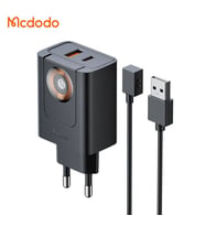 Mcdodo CH-3700 30W 2in1 Kablosuz Apple Watch ve Şarj Adaptörü (Siyah)