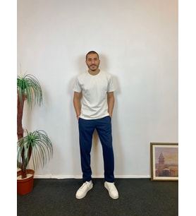 Erkek Regular Fit  Eşofman Altı SPR24EA83 (Lacivert)