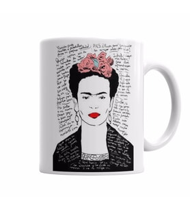 Frida Kahlo 5 Kupa Bardak Porselen