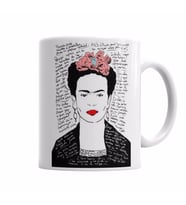 Frida Kahlo 5 Kupa Bardak Porselen