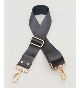 Angel Çanta Aksesuar Polyester Kolon 120X4 Cm Gri Light Gold Metalli