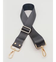 Angel Çanta Aksesuar Polyester Kolon 120X4 Cm Gri Light Gold Metalli