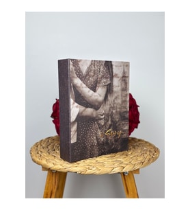 Rabsev Fotoğraf Albümü 10x15cm 200 Fotoğraf Kapasiteli Renkli Sevgi Desenli Anı Albümü