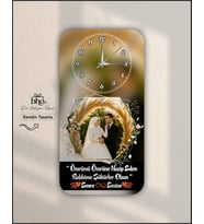 Kişiye Özel Duvar Saati (Ahşap)