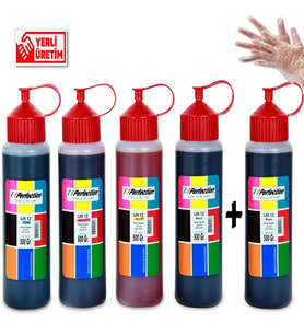 Perfection Canon Pixma MG6850 MG6851 MG6852 MG6853 Mürekkep Dolum Seti 5X500 ml. 35.000 sf.