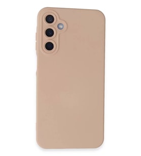 Newface Samsung Galaxy A25 5G Kılıf Nano içi Kadife Silikon - Pudra