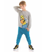 Kemik Köpek Erkek Çocuk T-shirt Pantolon Takım