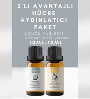 Daha Aydınlık Cilt İçin 2'li Avantajlı Paketi Bergamot Ve Limon Uçucu Saf Aromaterapi Yağları 20 Ml