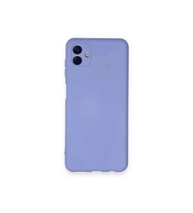 Galaxy A04 Kılıf Nano içi Kadife Silikon - Lila
