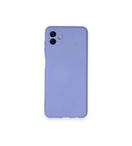 Galaxy A04 Kılıf Nano içi Kadife Silikon - Lila
