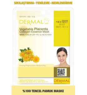 DERMAL Sıkılaştırıcı, Yenileyici, Nemlendirici Bitki Plesantası Özlü Kolajen Maske 23gr