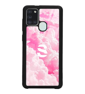 Samsung A21s Uyumlu Spoyi Tasarımlı Glossy Telefon Kılıfı