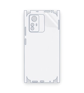 SChitec Redmi Note 12 S Uyumlu Fullbody Arka Kaplama Hidrojel Koruyucu Film