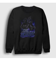 Presmono Unisex Siyah Noob Saibot Mortal Kombat Sweatshirt 147331tt