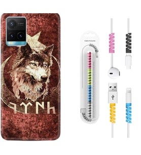 Vivo Y11S Y21S Y20 Y20S Y70 Kılıf Kablo Koruma Spiral Silikon Göktürk 3 1412