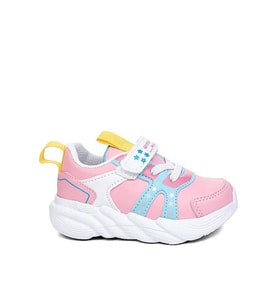 Trendyshose 505 Bebe Işıklı Cırtlı Rahat Hafif Spor Ayakkabı (Pembe)