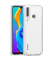 Coverzone Huawei P30 Lite ?le Uyumlu K?l?f Transparan Z-Coss GlassElegance TPU Tam Koruma Arka Kapak ?effaf Renk