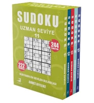 Sudoku Uzman Seviye 5 Kitap Set