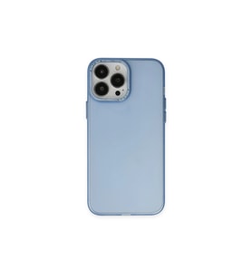 iPhone 14 Pro Max Kılıf Modos Metal Kapak - Mavi