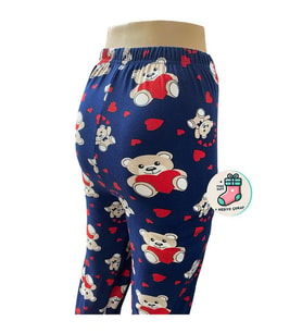 Lüx Unisex Mikro Süet Cepsiz Pijama Altı Tek Alt S5 - Çorap Hediyeli. (Lacivert)